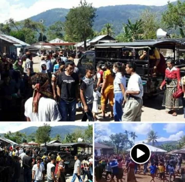 Kampanye Pilkades Golo Lero Kecamatan Lamba Leda Timur Diduga Langgar ProKes