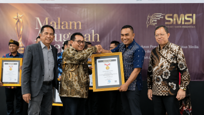 Kades Batu Cermin Marianus Yono Jehanu Raih Anugerah Tokoh Inspiratif Indonesia 2026