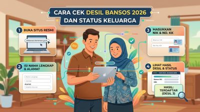 Cara Cek Desil Bansos 2026 dan Status Keluarga